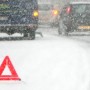 В Москве из-за снегопада за час произошло более 500 ДТП